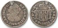 Bolivien 1782 BOLIVIA. 1/2 Real 1782 PR, PTS Potosi mint, CHARLES III si... 209.10 元  ＋  100.41 元 运费