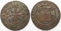 Schweiz - Freiburg Swiss FRIBOURG 1/2 Batzen 1774 billon VF SCARCE YEAR! -