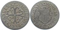 Schweiz - Freiburg Swiss FRIBOURG 1/2 Batzen 1789 billon XF! -