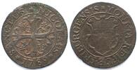 Schweiz - Freiburg Swiss FRIBOURG 1/2 Batzen 1789 billon XF! -