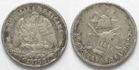 Mexiko 1876 MEXICO. 25 Centavos 1876 Zs A, Zacatecas mint, silver, VF ss 334.60 元250.93 元  ＋  100.41 元 运费