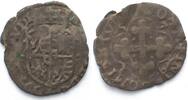 Italien - Savoyen SAVOY Soldo IV type 1579 Chambery EMMANUEL PHILIBERT billon aVF -