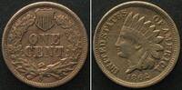 Vereinigte Staaten von Amerika 1862 US 1862 INDIAN HEAD CENT Cu-Ni XF! vz 209.10 元  ＋  100.41 元 运费