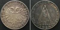 Österreich AUSTRIA. 5 Schilling 1934 MARIAZELL silver XF -