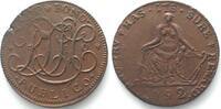 British Tokens - Ireland DUBLIN 1792 Halfpenny Token INDUSTRY HAS ITS SURE REWARD copper UNC- RARE!!! -