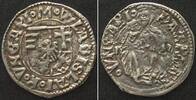 Ungarn HUNGARY Denar ND LADISLAUS II 1490-1516 silver AU! -