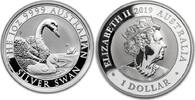 Australien 1 AUD 1 $ Dollar Silver Swan Australien 1 oz Silber 2019 -