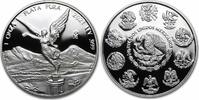 Mexico 1 Onza 1 OZ Silber PP Libertad 2021 Polierte Platte Mexico Plata Pura Proof -