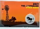 Australien 1 AUD 1 $ 2017 Australien Stock Horse 1 OZ Silver in Coincard -