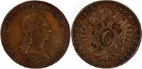 RDR- Wien 6 Kreuzer Franz II.(I.) -