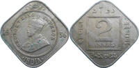 India 2 Annas George V. (1910-1936) -
