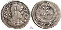 Valens Siliqua - VOT V MVLT X - RIC 36d -