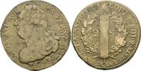 Frankreich Cu-2 Sols 1793 Constitution 1791-1792. -