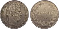 Frankreich 5 Francs Louis Philippe 1830-1848. -
