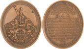 Kuba / Cuba Bronzemedaille Isabel II. von Spanien 1833-1868. -