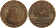 Frankreich Bronzemedaille Louis XIV. 1643-1715. -