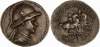Baktria Tetradrachme Eukratides I. 171-145 v. Chr. -