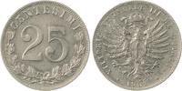 Italien-Königreich 25 Centesimi Vittorio Emanuele III. 1900-1946. -