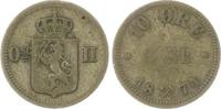Norwegen 3 Skilling Oscar II. 1872-1905. -