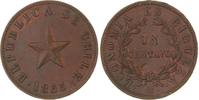 Chile Cu Centavo Republik seit 1818. -