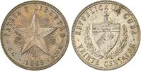 Kuba / Cuba 20 Centavos Republik seit 1902. -