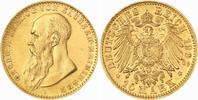 Sachsen-Meiningen 10 Mark Gold Georg II. 1866-1914. -