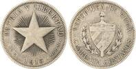 Kuba / Cuba 40 Centavos Republik seit 1902. -