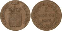 Griechenland Cu 5 Lepta Otto von Bayern 1832-1862. -