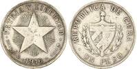 Kuba / Cuba Peso Republik seit 1902. -