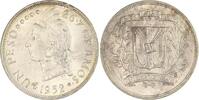 Dominikanische Republik Peso 1952 Republik seit 1844. Prachtexemplar. Fa... 3,974.42 元 含税 ＋  83.67 元 运费
