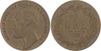Schweden Cu 5 Öre 1 Oskar II. 1872-1907. -
