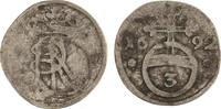 Braunschweig-Wolfenbüttel 3 Pfennig 1692 RB Rudolf August und Anton Ulri... 837.46 元 含税 ＋  83.75 元 运费