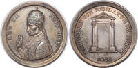 VATICAN Medal Pope Leo XII. Silver Medal. 10th Anniversary as Cardinal. -