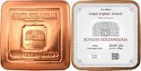 Deustchland Geiger Kupferbarren 1 kg / 1000g 999.9 Feinkupfer Schloss Güldengossa -