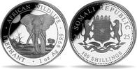 Somalia 100 Shillings Silver coin 1 oz Somalia Elephant 2025 999 Silver 100 Shillings African Wildlife -