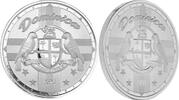 Karibik Inseln 2 Dollar Silver coin 1 oz Eastern Caribbean EC8 Dominica Coat of Arms 2024 PL Silver -
