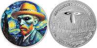 Kamerun 1000 Francs Silver coin 1 oz Strangers Among Us Vincent Van Gogh 2025 Color Proof Silver -
