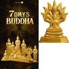 Tschad Silver coin 1 oz 7 Days Buddha Saturday Gold-plated Shapes High Relief Silver -