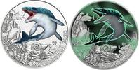 Österreich 3 Euro Coin Austria Mosasaurus Series Clow in the Dark -