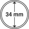 Münzkapseln 34 mm -
