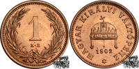 Österreich 1 Filler 1 Filler 1902 KB -
