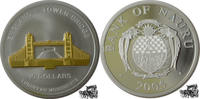 Nauru 10 Dollar 10 Dollar 2005 - Tower Bridge, London -