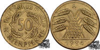 Deutschland 50 Rentenpfennig 50 Rentenpfennig 1924 A -