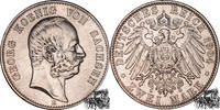 Deutschland 2 Mark 2 Mark 1904 E - Sachsen -
