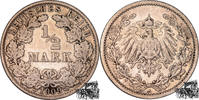 Deutschland 1/2 Mark 1/2 Mark 1909 A -