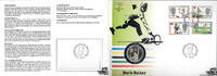 Niue Neuseeländische Verwaltung 50 Dollar Numisbrief 1987 - Boris Becker -