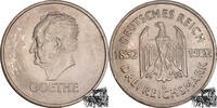 Deutschland 3 Mark 3 Mark 1932 D - Goethe -