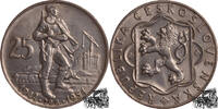 25 Korun 25 Korun 1954 - Tschechoslowakei, Slowakischer Nationalaufstand -