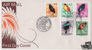 Papua Neuguinea Papua-Neuguinea - Nr.: 663-67 I FDC Paradiesvögel -