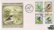 Papua Neuguinea Papua-Neuguinea - Nr. 681-84 FDC Kleinvögel -